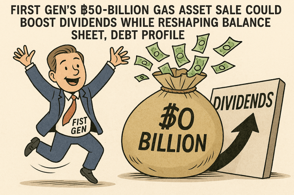First Gen’s ₱50-Billion Gas Asset Sale Could Boost Dividends While Reshaping Balance Sheet and Debt&nbsp;Profile