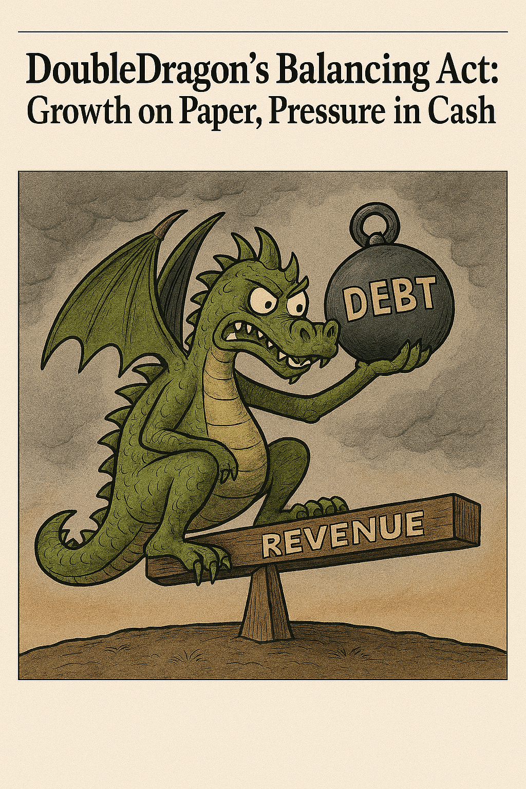 DoubleDragon’s Balancing Act: Growth on Paper, Pressure in&nbsp;Cash