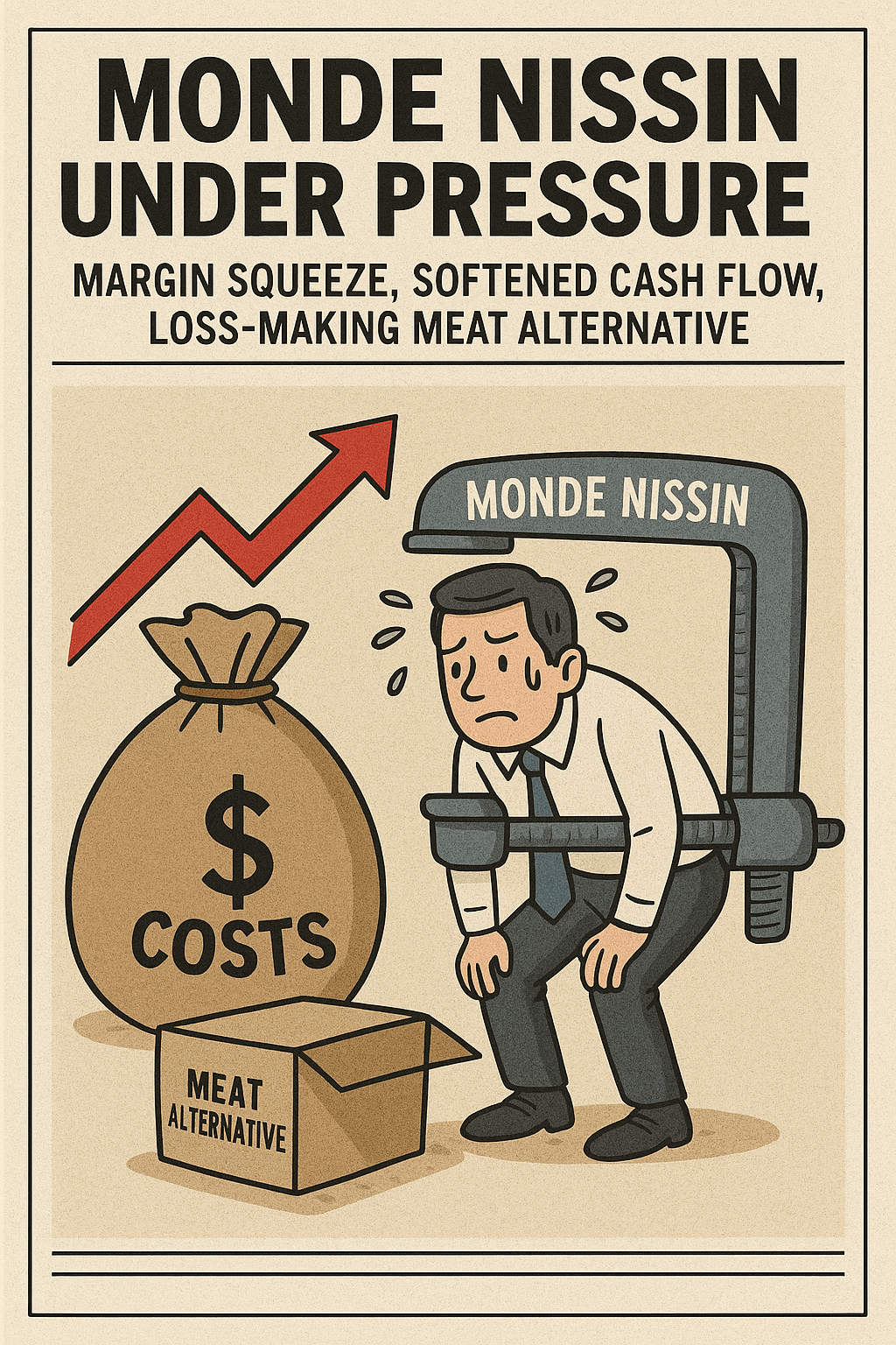 Monde Nissin Faces Margin Squeeze Amid Rising Input Costs; Operating Cash Flow Softens, Meat Alternative Still in the&nbsp;Red